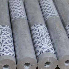 6 Rolls Grey Bronze Metallic