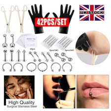 42Pcs Body Piercing Kit