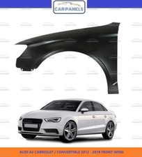 AUDI A3 SALOON CONVERTIBLE 2012 - 2019 FRONT WING LEFT PASSENGERS SIDE NEW