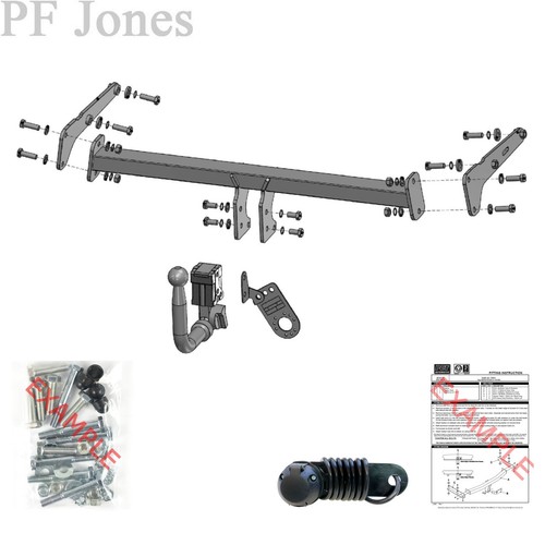 Pct towbar for audi coupe - for,
