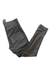 BNWT Pep & Co Size 14 UK (EUR 42) Faux Leather Leggings High Rise Ankle Brown