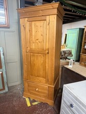 Single Pine Wardrobe