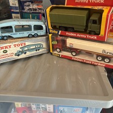 DINKY TRANSPORTER & 2 FODEN