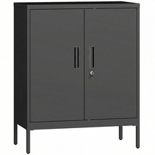 HOMCOM Metal Storage Cabinet