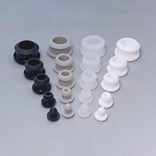 2.5~50mm Black Snap-on Hole Plug Silicone Rubber Blanking End Caps Seal Stopper