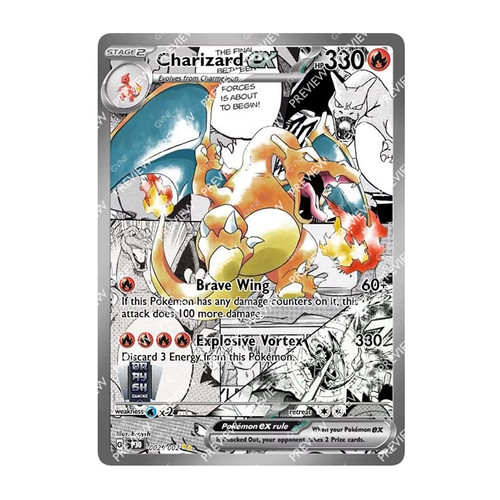 Pokemon tcg charizard manga - pokemon,