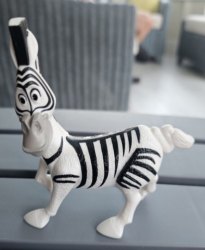 Madagascar marty zebra figure - zebra,