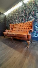 Chesterfield 3 Seater Leather