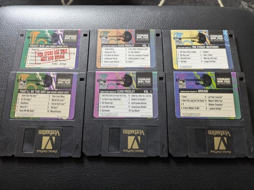 Floppy midi files backing - floppy,