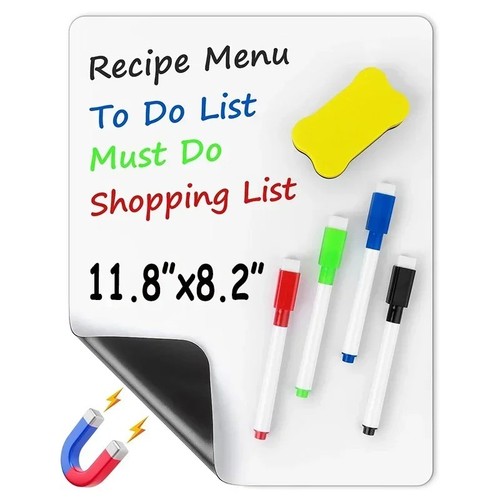 Magnetic fridge whiteboard - magnetic,