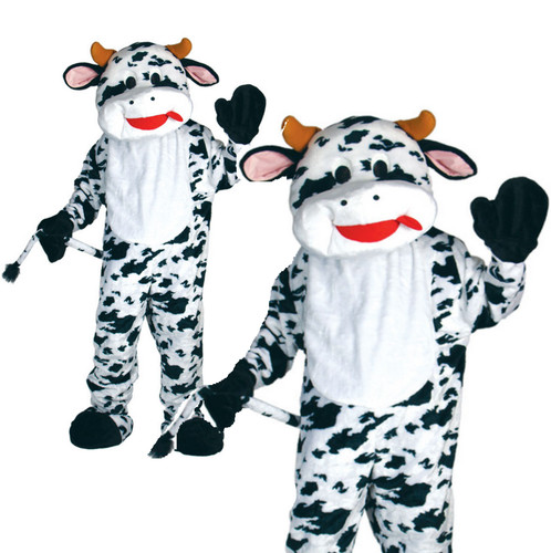 Cow mascot adults - cow, deluxe