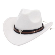 Roll Brim Western Cowboy Hat