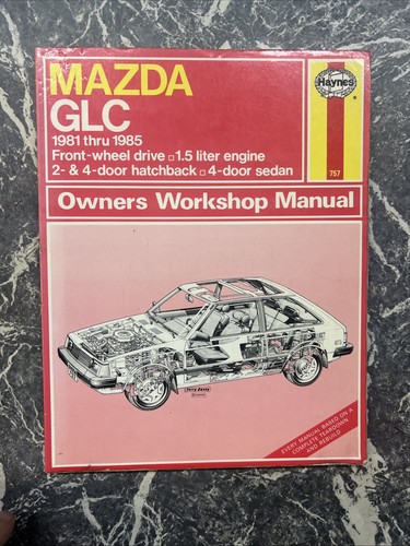Vintage car book repair manual - repair,