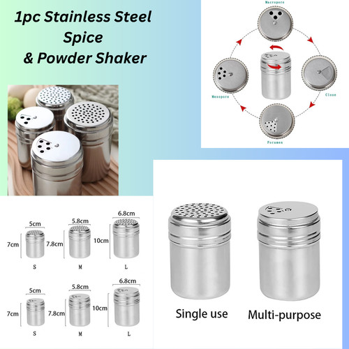 Stainless steel spice powder - steel,