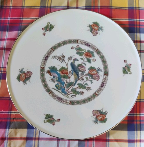 Wedgwood kutani crane cake - kutani,