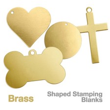 Impressart Brass Blanks for Metal Stamping and Jewellery Design