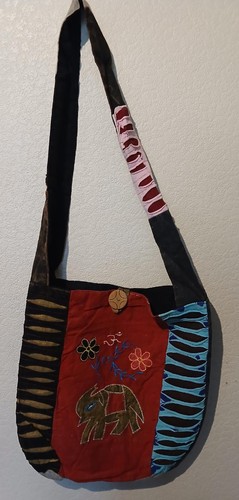 New boho hippy sling bag - new,