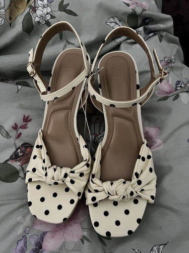 Polka dot wedge - polka, size