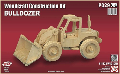Bulldozer woodcraft - bulldozer,