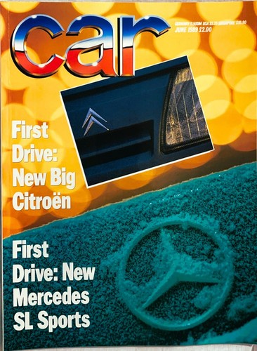Car magazine jun 1989 - car, jun-1989