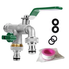 Double Garden Tap with 1/2