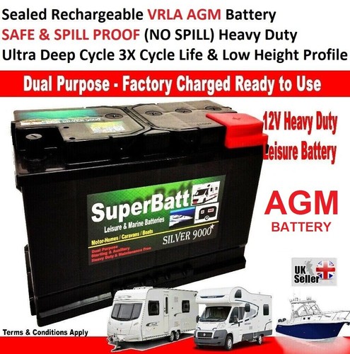 Agm deep cycle leisure - deep,