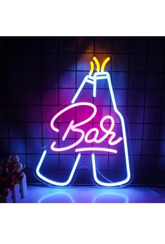 Bar neon signs - bar,