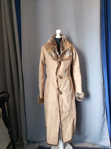 Woman ladies long - fur, trim