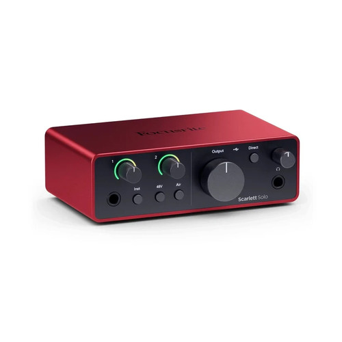 Focusrite scarlett solo 4th - solo,