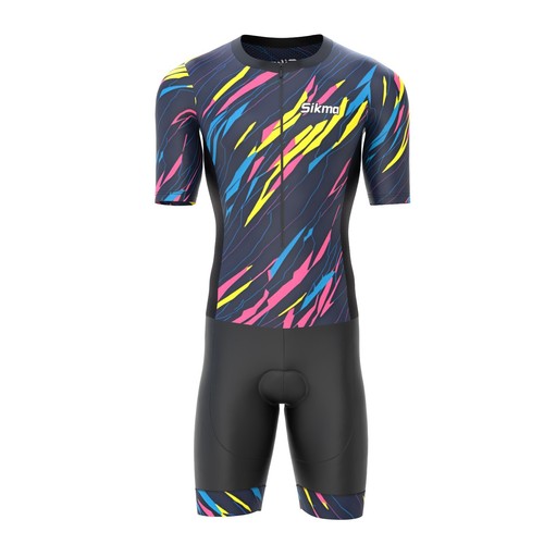 Sikma men half sleeve trisuit - men,