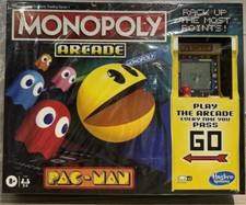 Monopoly Arcade Pacman Board Game By Hasbro Brand New.