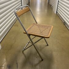 Vintage Folding Rattan &