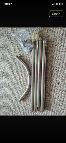 Shaped corner shower curtain - corner,
