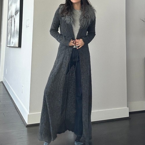 Zara mohair blend faux fur - mohair,