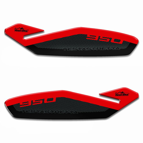 Resin bike stickers - bike,