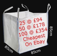 One tonne fibc dumpy - one, bags