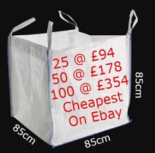One Tonne FIBC Dumpy Bags 1 Ton Bulk Jumbo Builders Garden Aggregate Sack