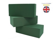 Premium Wet Florist Foam Bricks Floral Flower Fresh Display Arrangement UK 