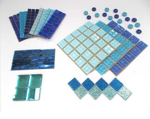 Mosaic tile kit mixed - kit.,
