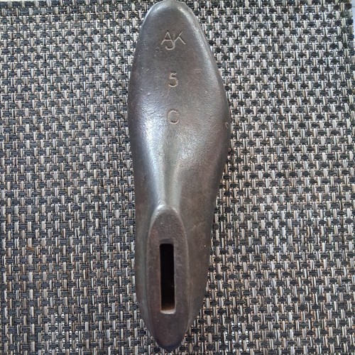 Vintage antique cast iron - iron, shoe