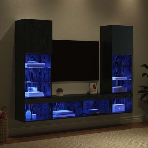 5pcs wall units media - 5pcs,