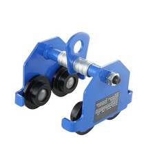 Uimoso Push Beam Trolley Manual Trolley 1100 lbs/0.5T Load 2.5"-5.5" Adjustable