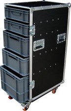 5 Drawer Motorsport Production Swan Flight Tech Case Road Trunk (Hex)