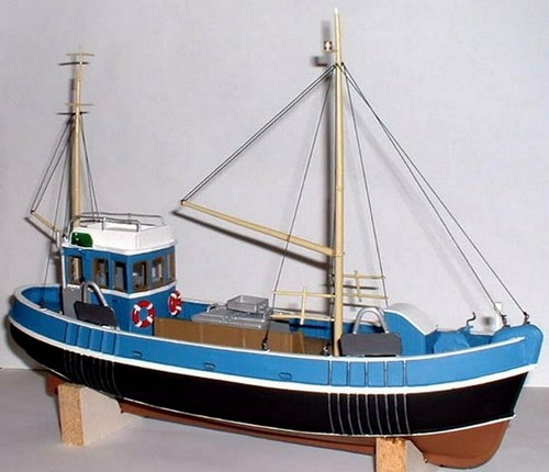 45ft fishing trawler boat ship - fishing,