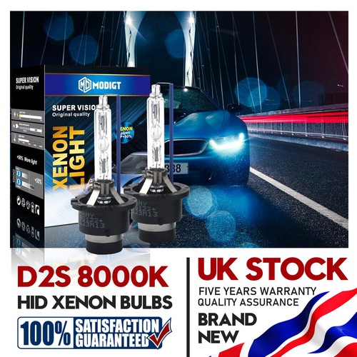 2pcs d2s 8000k blue hid - d2s,