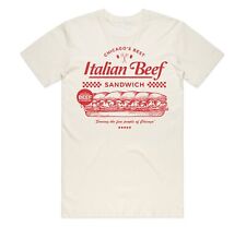 Chicago's Best Italian Beef Sandwich T-shirt Top The Bear Original Beef Berf
