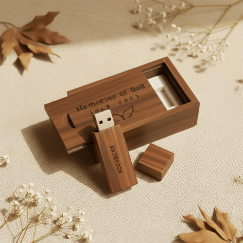 Personalised square wooden - personalised,
