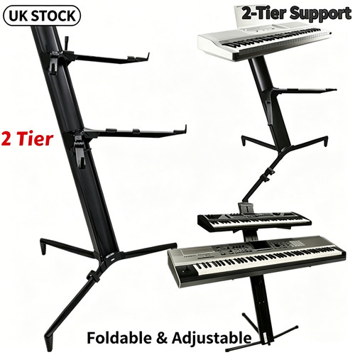 Tier aluminium keyboard - 2-tier,
