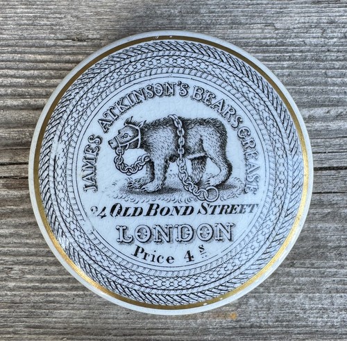 Antique pot lid for - , james