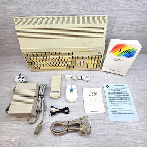 Commodore amiga a500 computer - commodore,